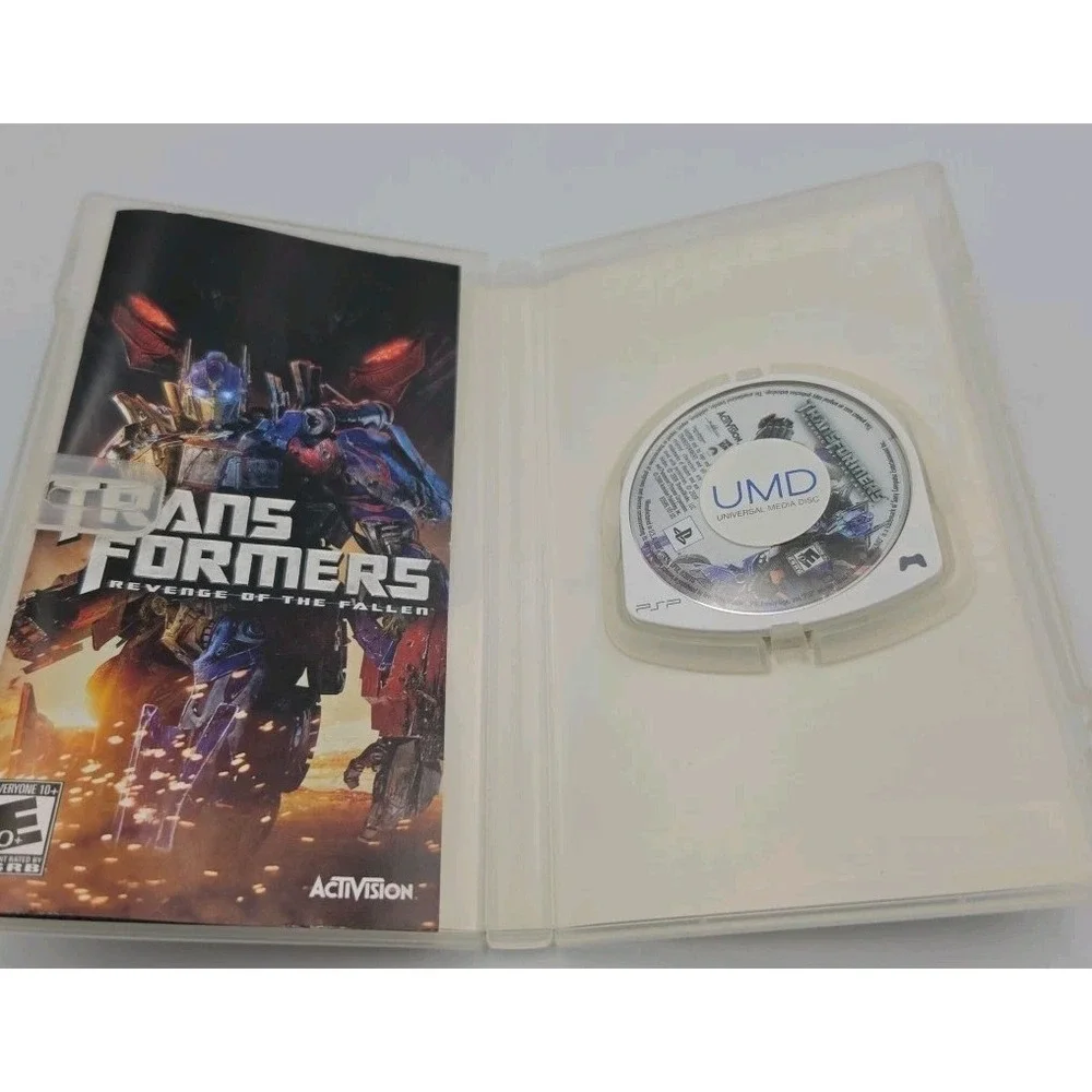 Transformers Revenge of the Fallen Sony PSP 2009 Activision Video Game E10+